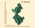 Sonoran Duck Sticker | Waterproof, handmade