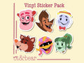 Monster Cereal Sticker Pack | Waterproof, vinyl, 6 pack, Halloween