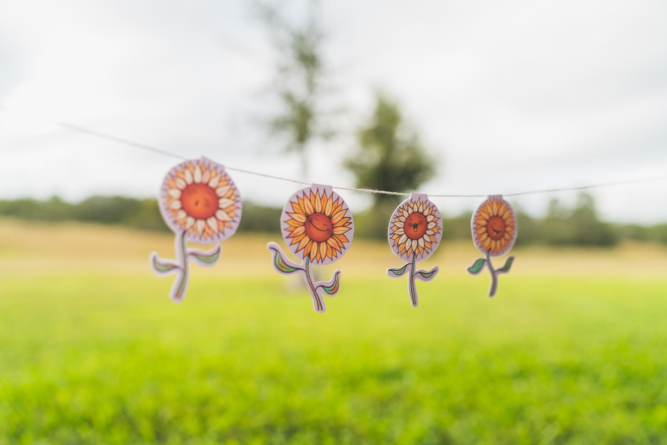 Sunflower Serenade Printable Garland