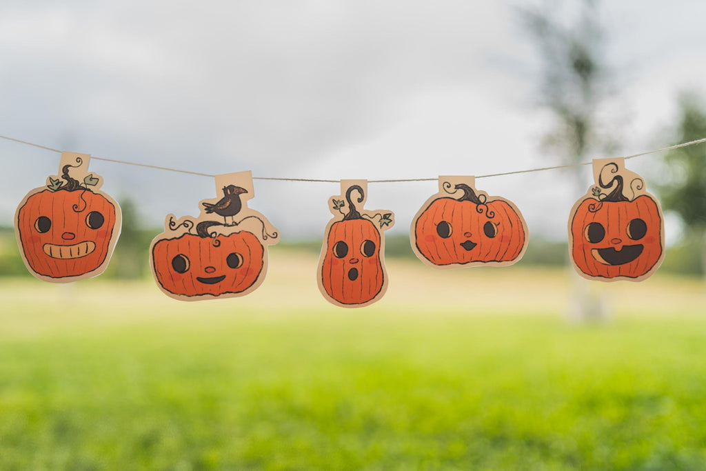 Five Little Punkins Printable Garland