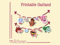 Monster Cereal Printable Garland