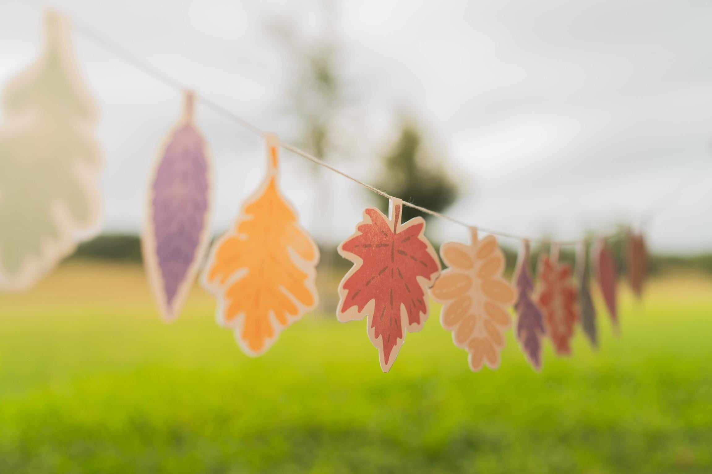 Crunchy Colors Whisper Printable Garland