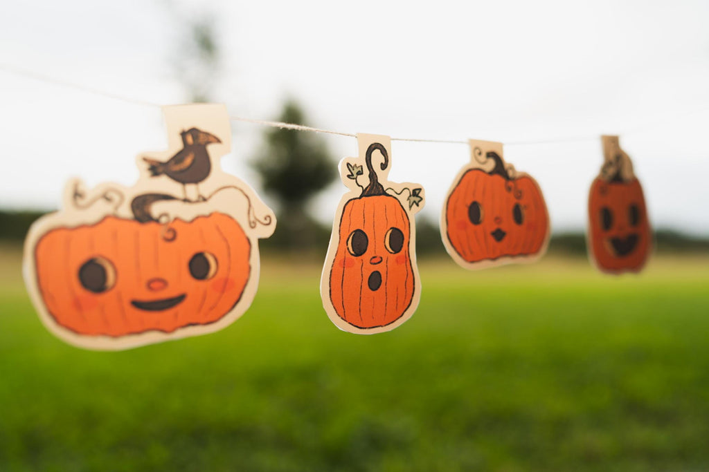 Five Little Punkins Printable Garland