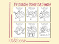 Turkey Parade Coloring Pages