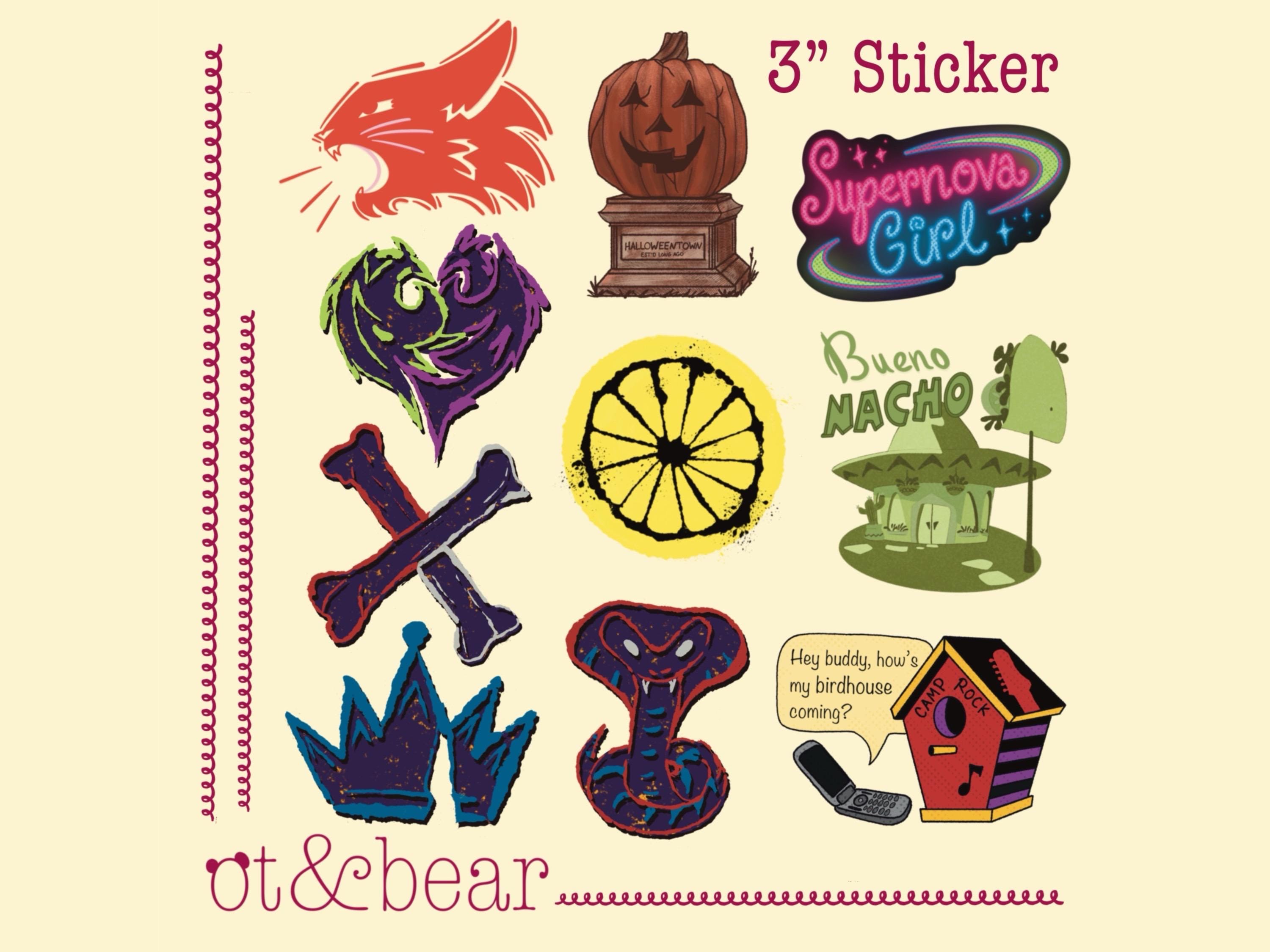 DCOM 3” Stickers | Waterproof, vinyl