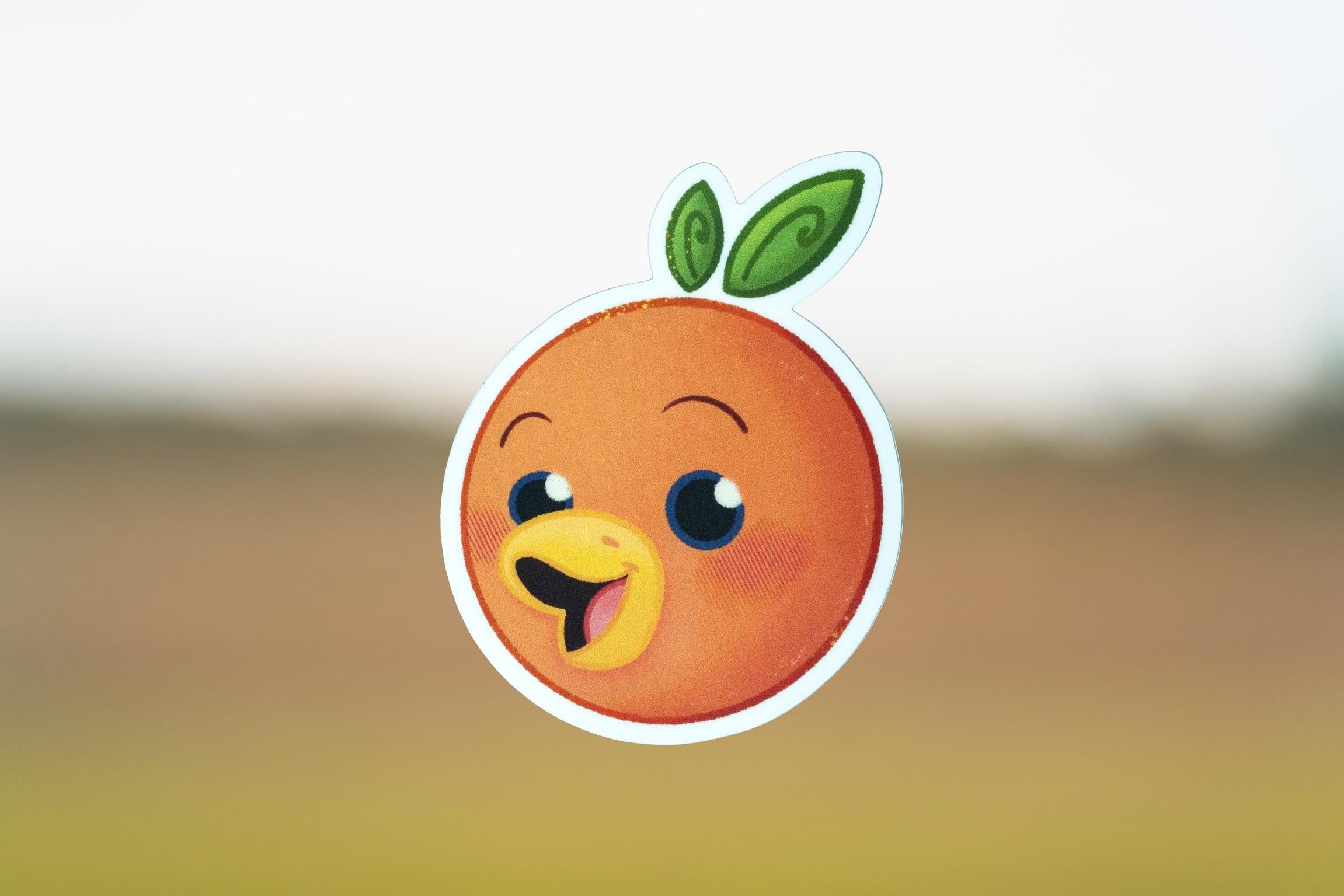 Citrus Cutie Sticker | Waterproof, handmade