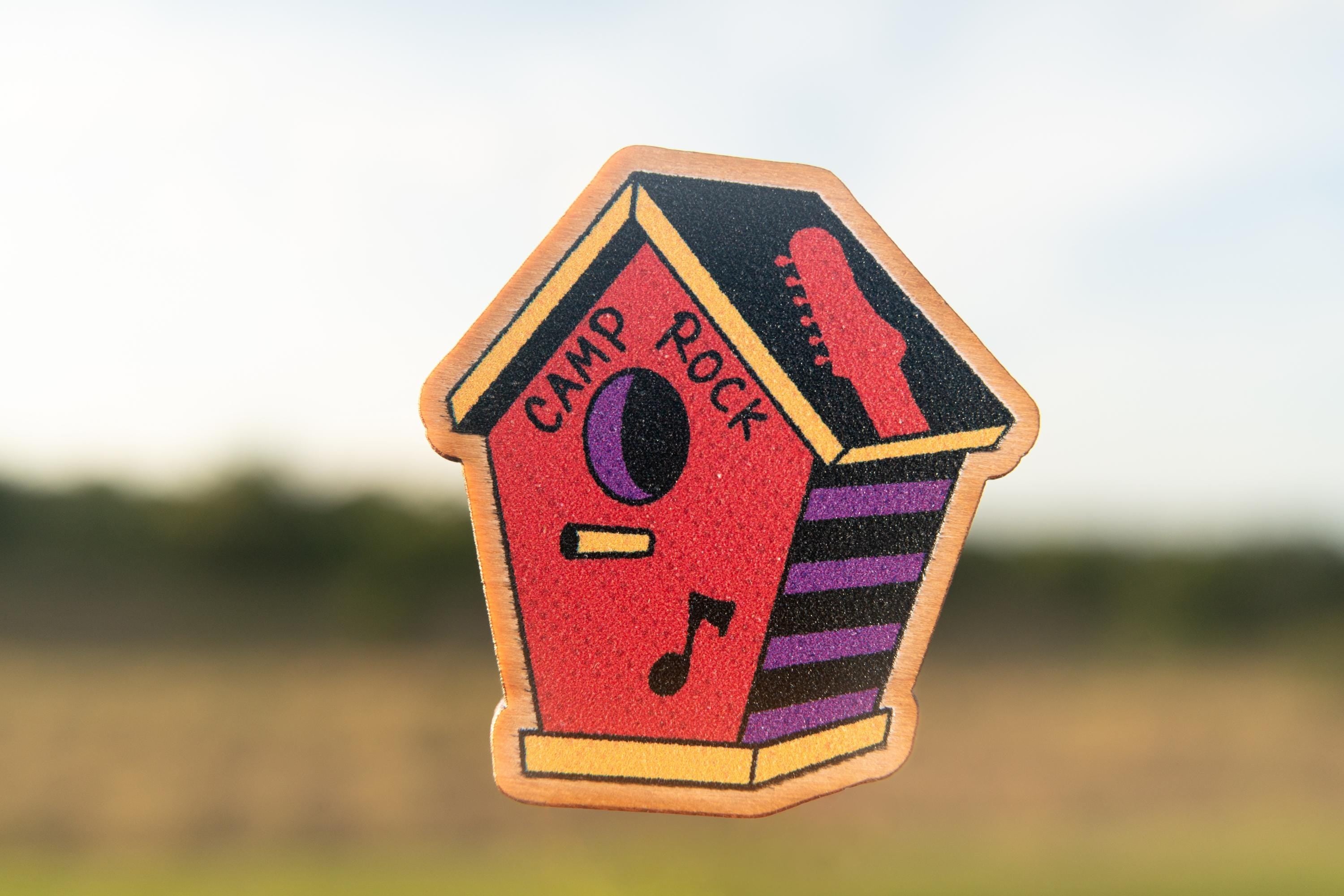 1.5” Printed Wooden Pins | The DCOM Collection