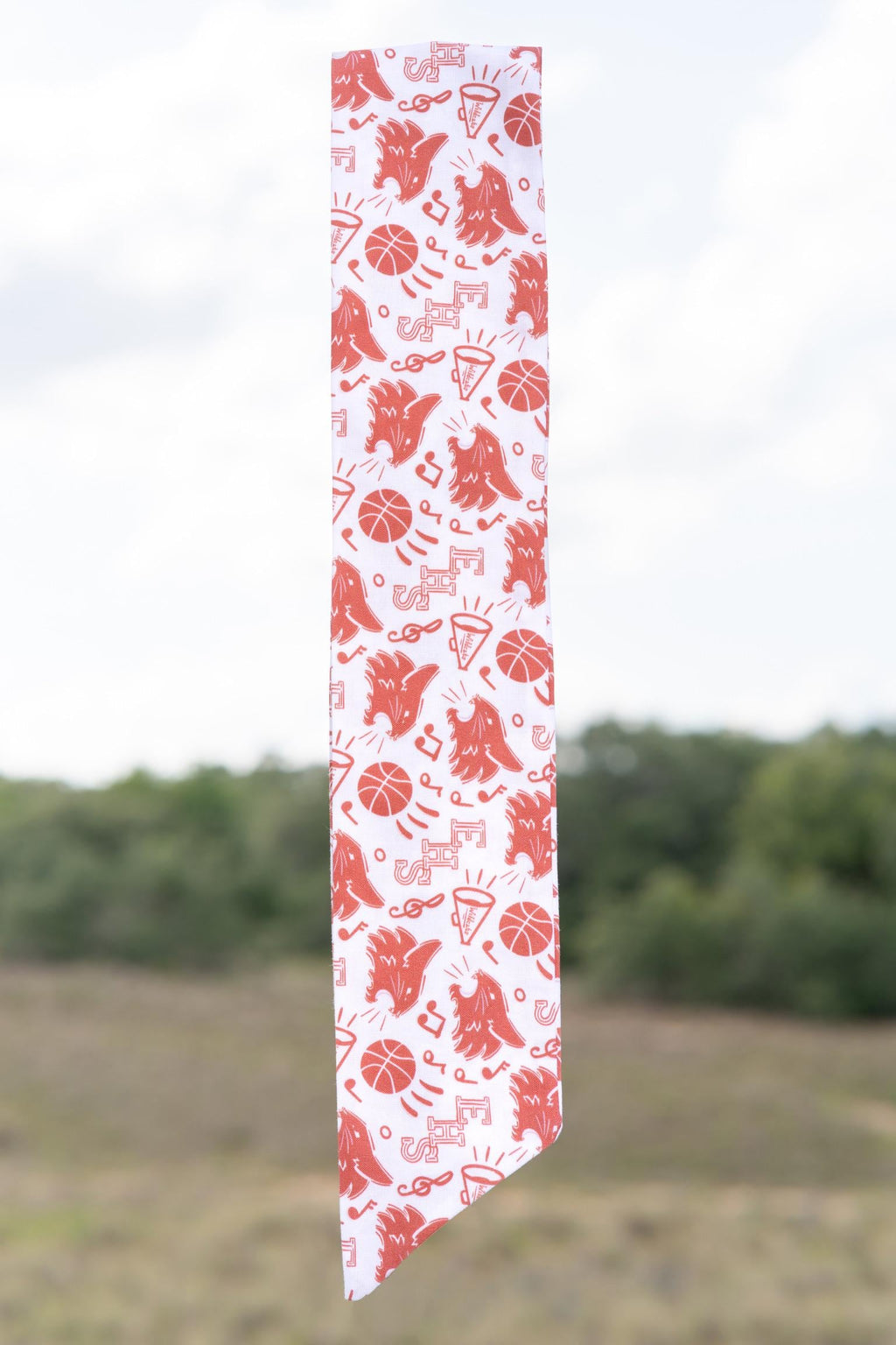 Retro Hair Scarf | Handmade Cotton Accessory