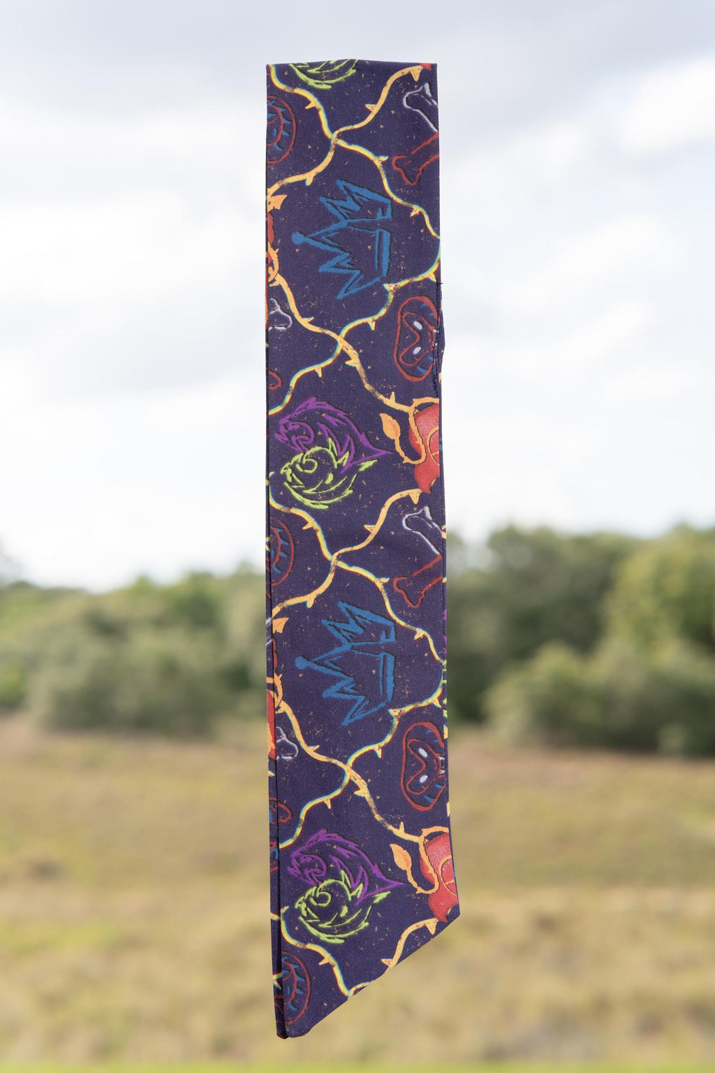 Retro Hair Scarf | Handmade Cotton Accessory