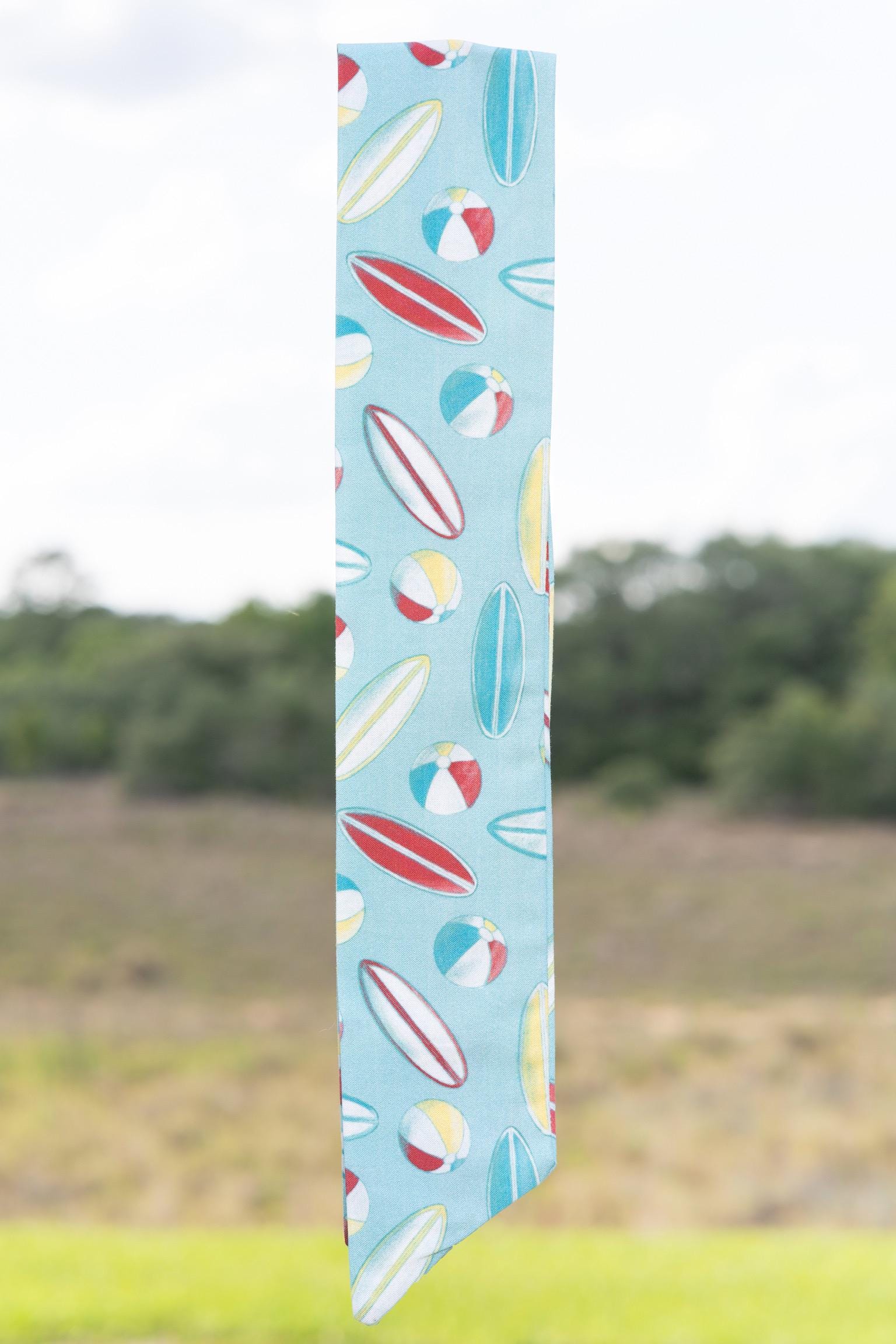 Retro Hair Scarf | Handmade Cotton Accessory