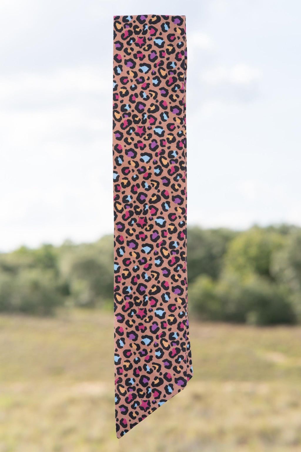 Retro Hair Scarf | Handmade Cotton Accessory