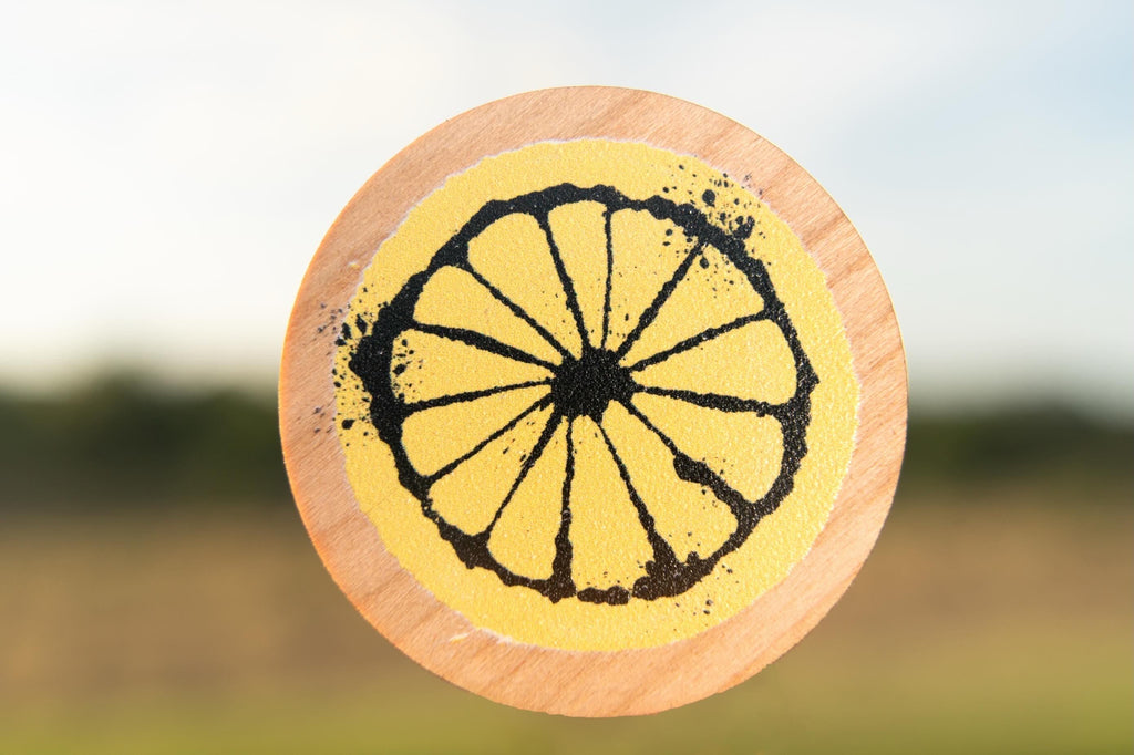 1.5” Printed Wooden Pins | The DCOM Collection